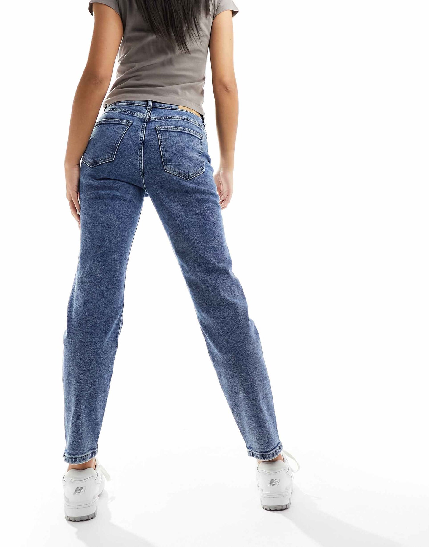 Moni High Waisted Straight Jeans