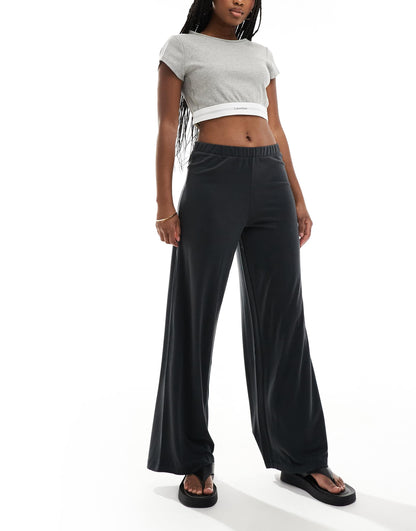 Straight Leg Casual Soft Trouser