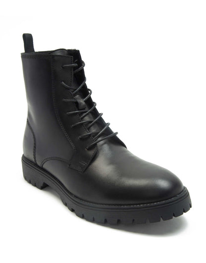 Jax Lace Up Leather Boots