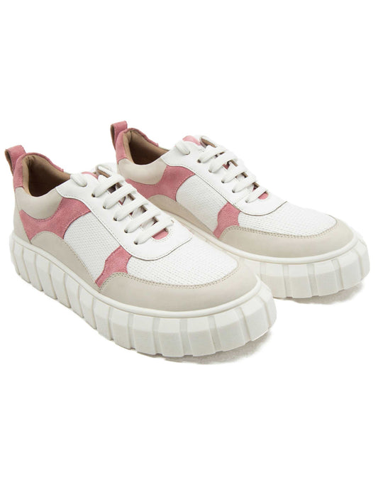 Lords Lightweight Walking Leather Lace-Up Trainers Shoes