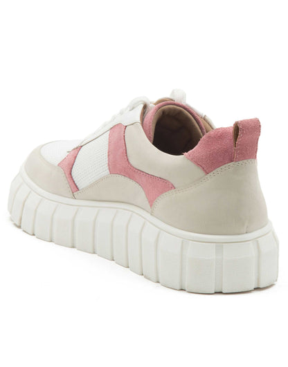 Lords Lightweight Walking Leather Lace-Up Trainers Shoes