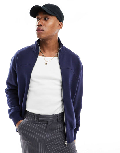 Heavyweight Oversized Track Jacket