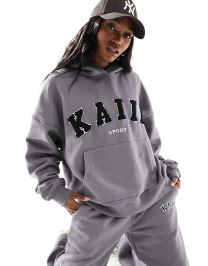 Sport Logo Oversized Hoodie Co-Ord