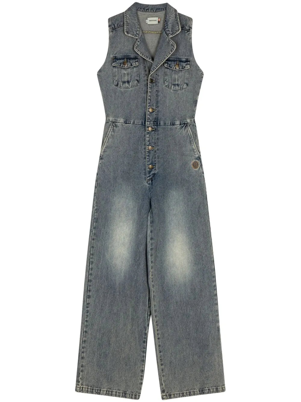 Service Denim Jumpsuit
