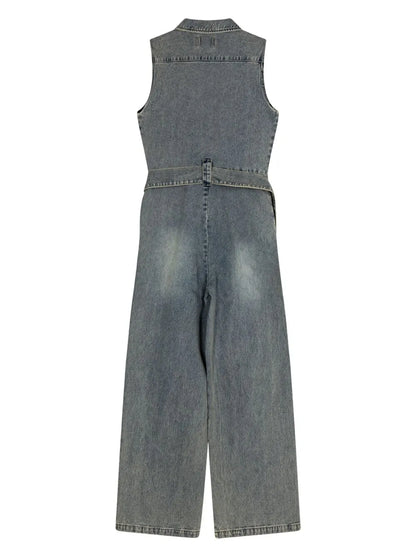 Service Denim Jumpsuit