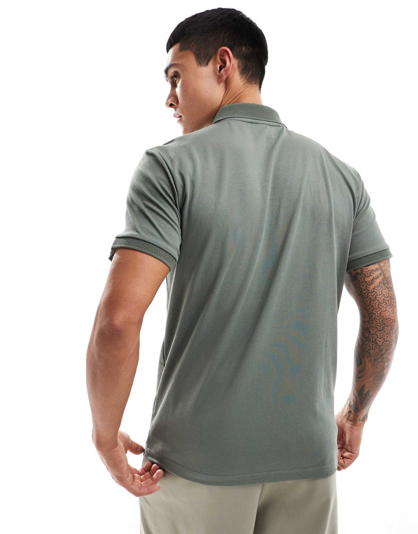 Half Zip Polo Shirt