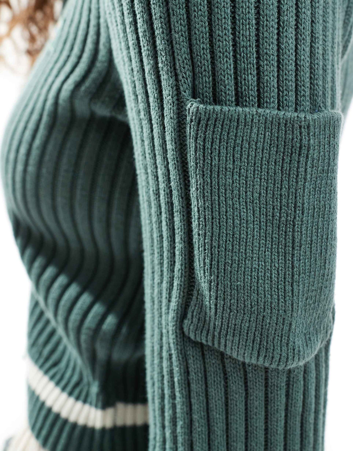 Elkhart Knitted Zip Cardigan