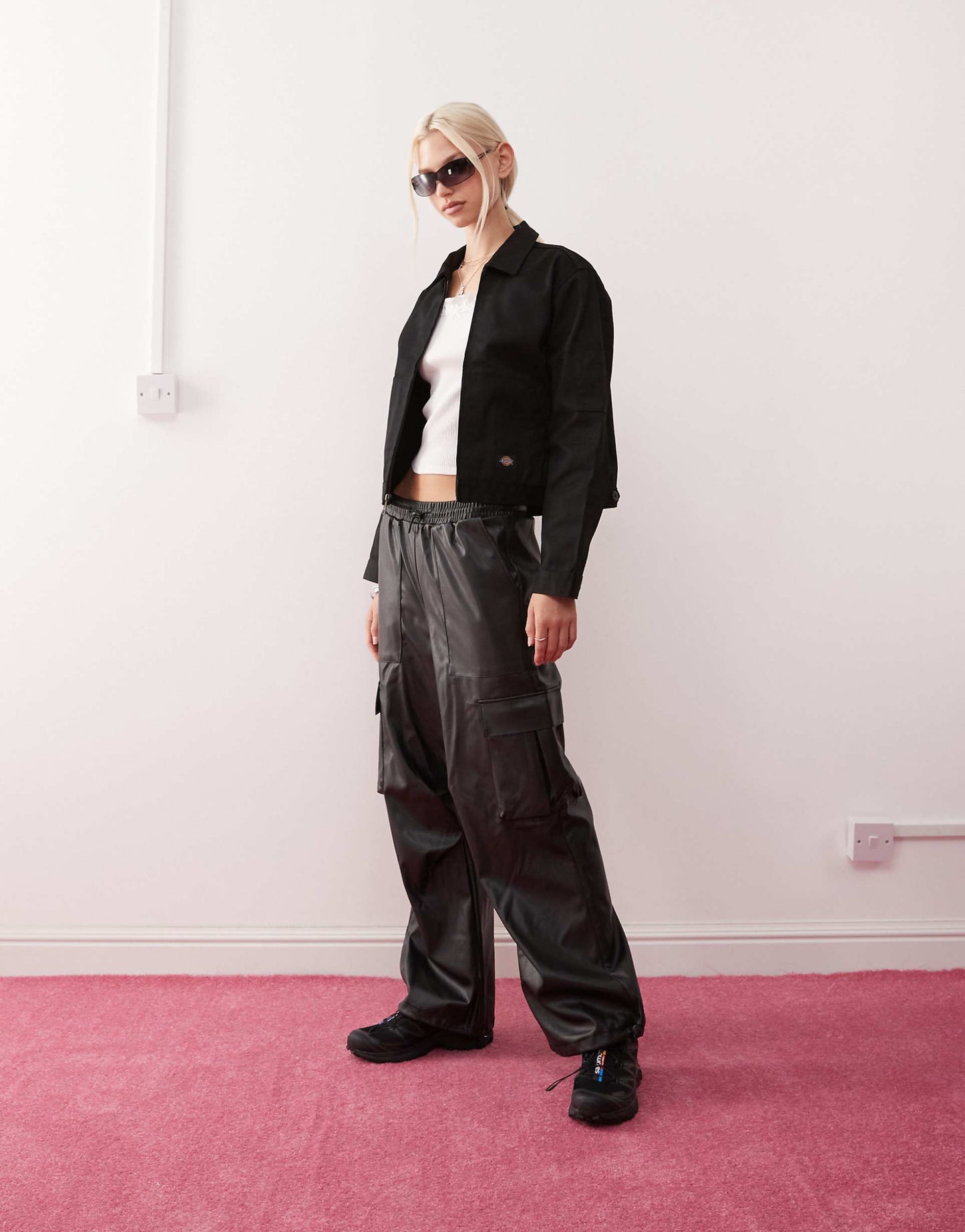 Unlined Cropped Eisenhower Jacket