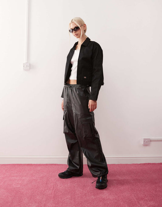 Unlined Cropped Eisenhower Jacket