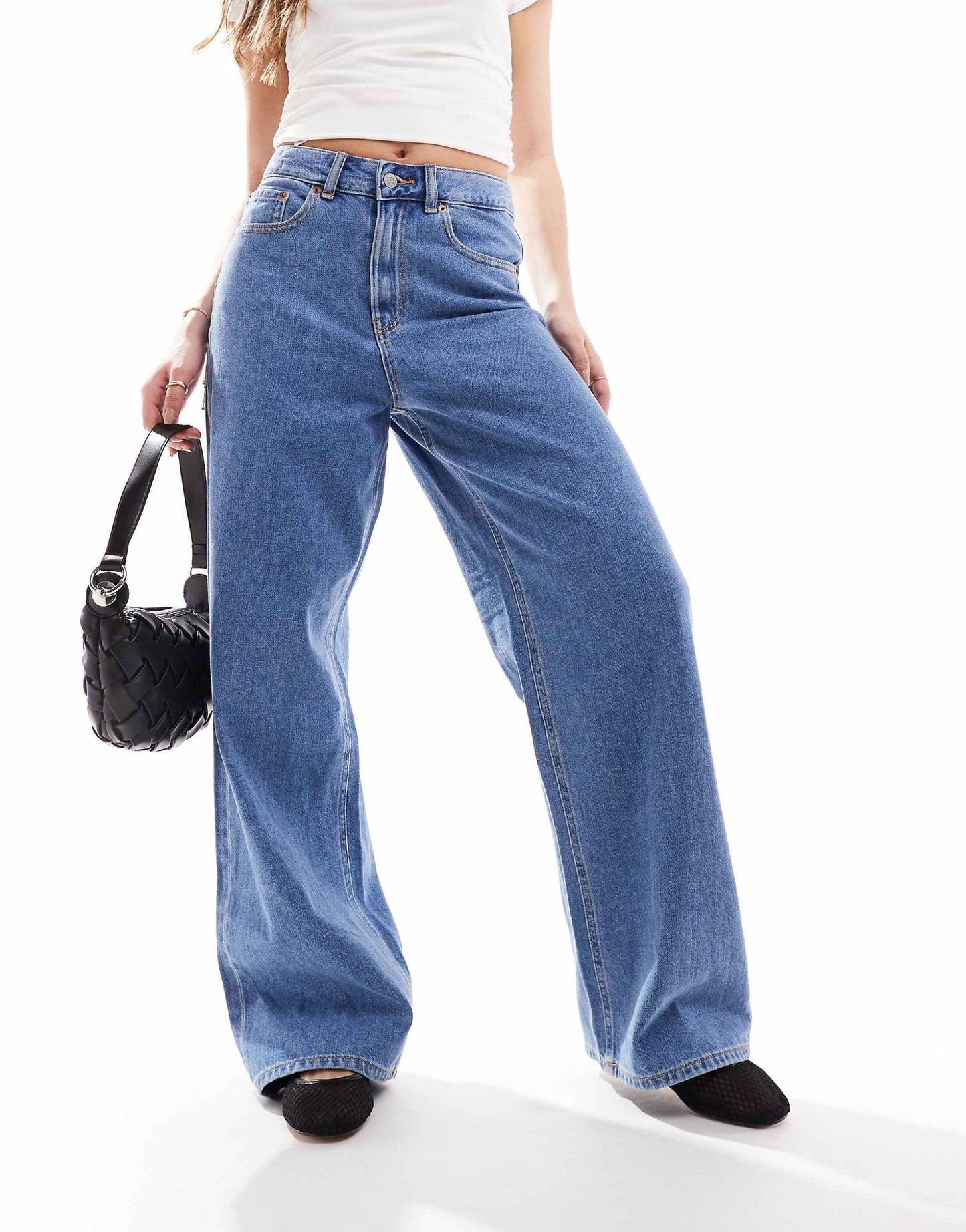 Tokyo High Waisted Wide Leg Jeans