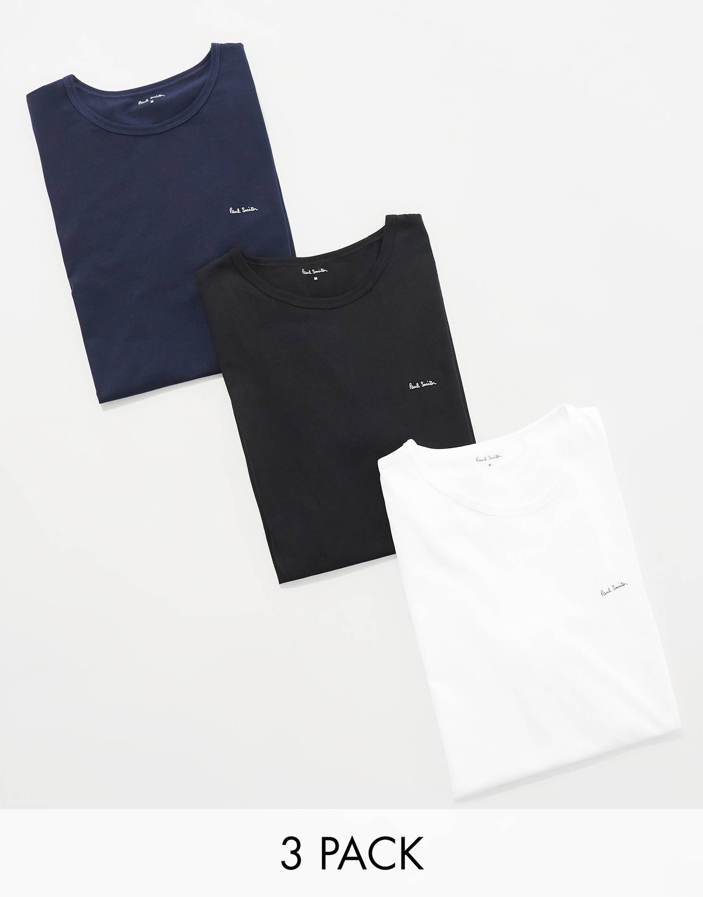 3 Pack T-Shirts With Logo