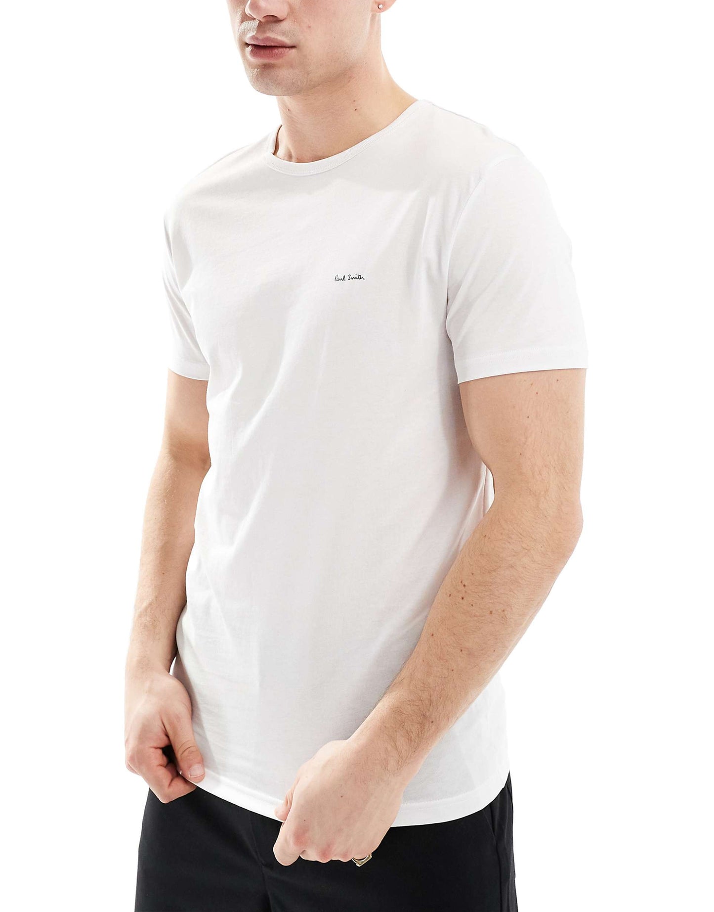 3 Pack Loungewear T-Shirts With Logo