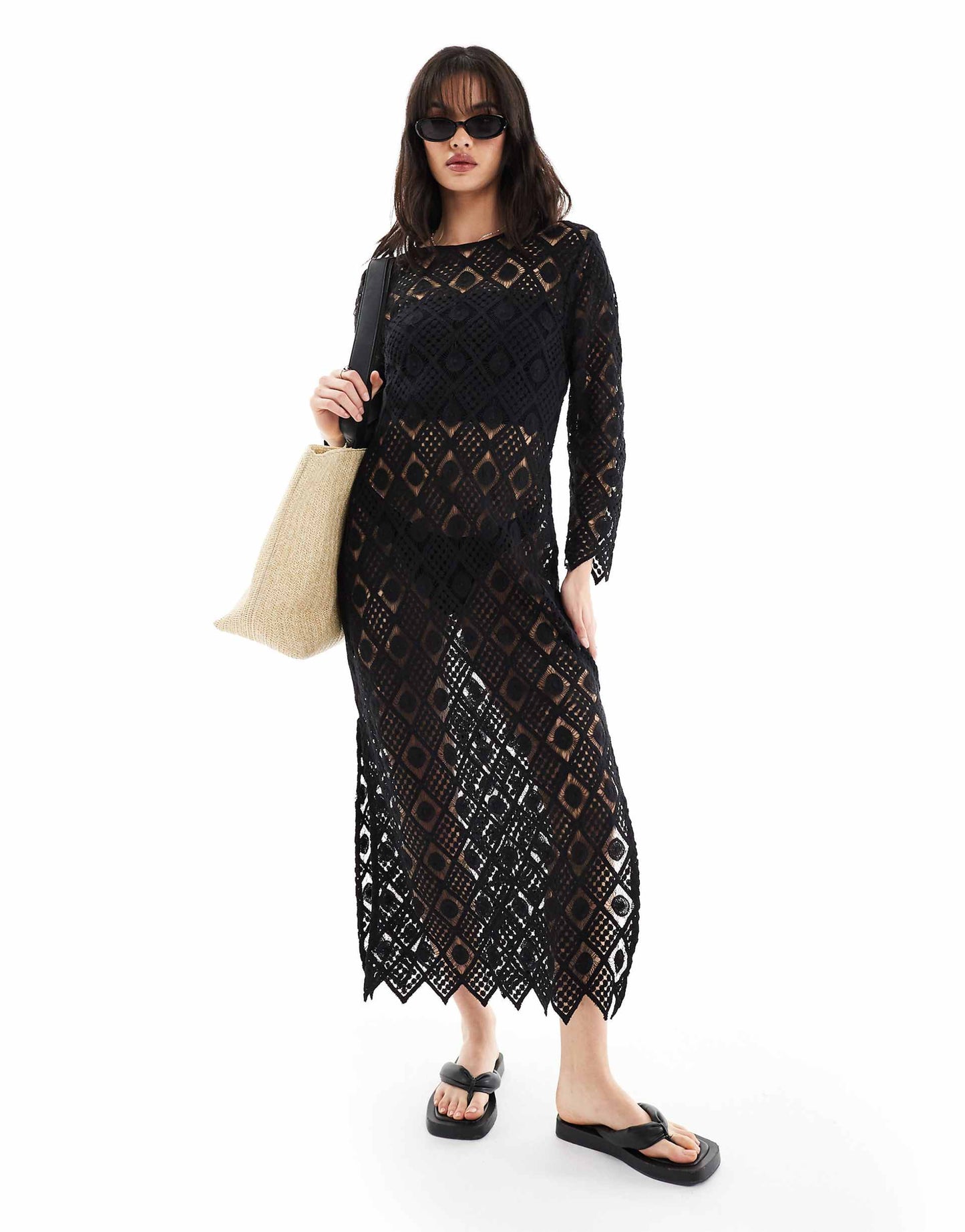 Premium Maxi Crochet Beach Dress