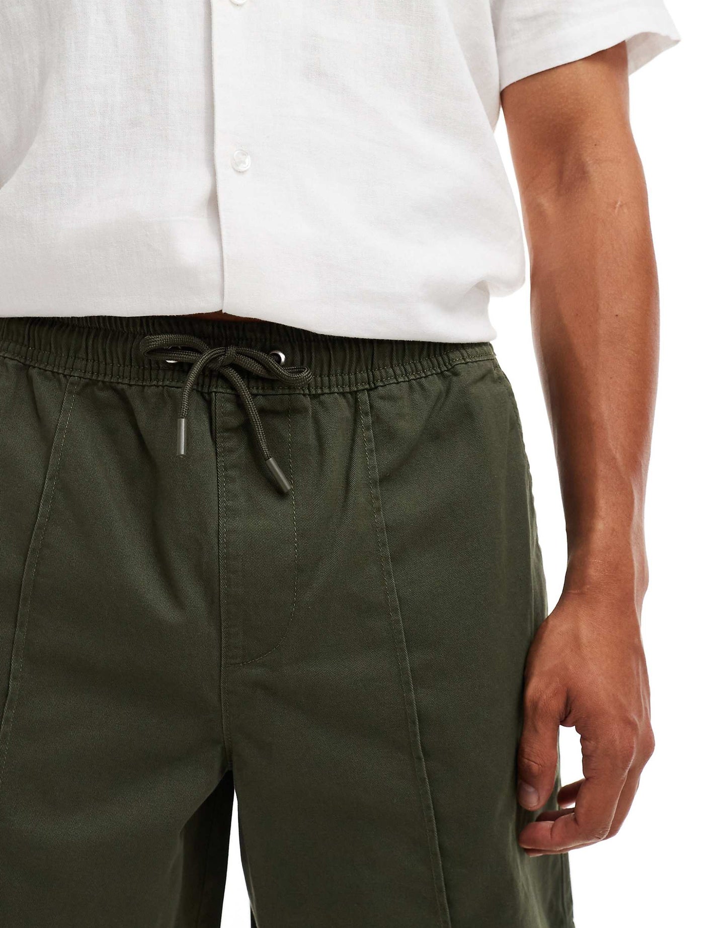 Pintuck Shorts