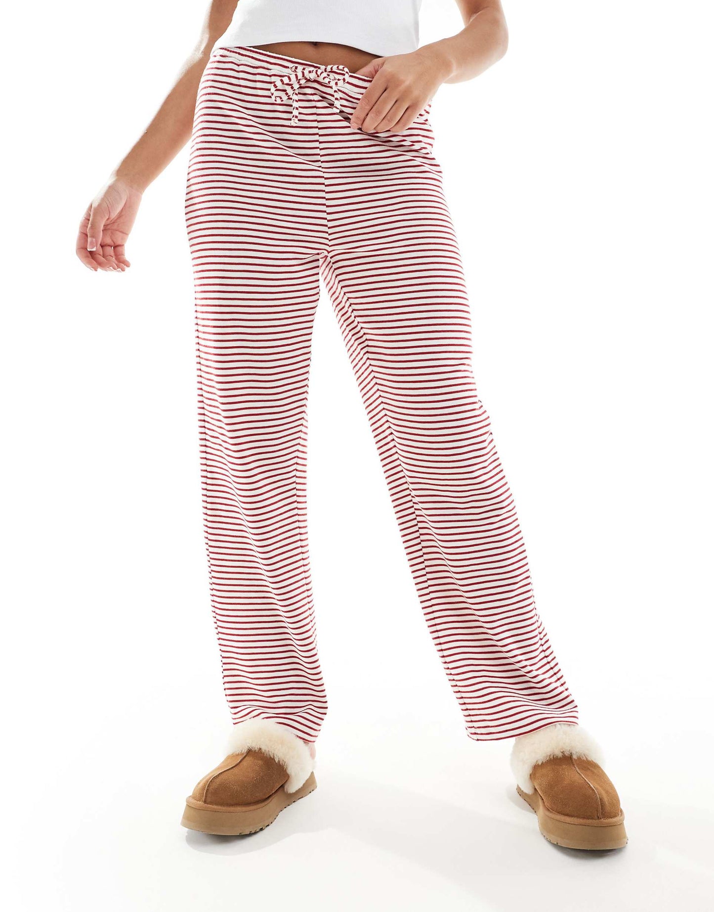 Mabel Stripe Jersey Trouser