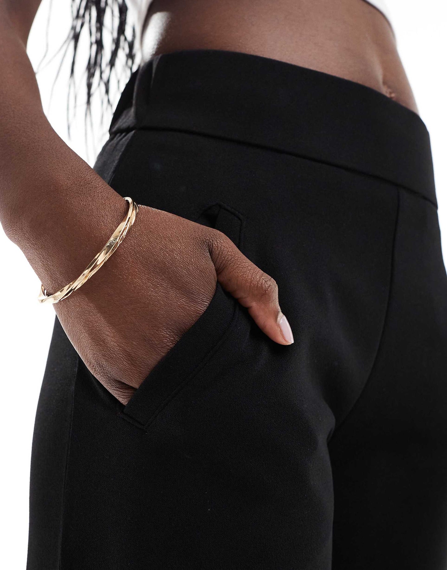 High Wasted Wide Leg Trouser