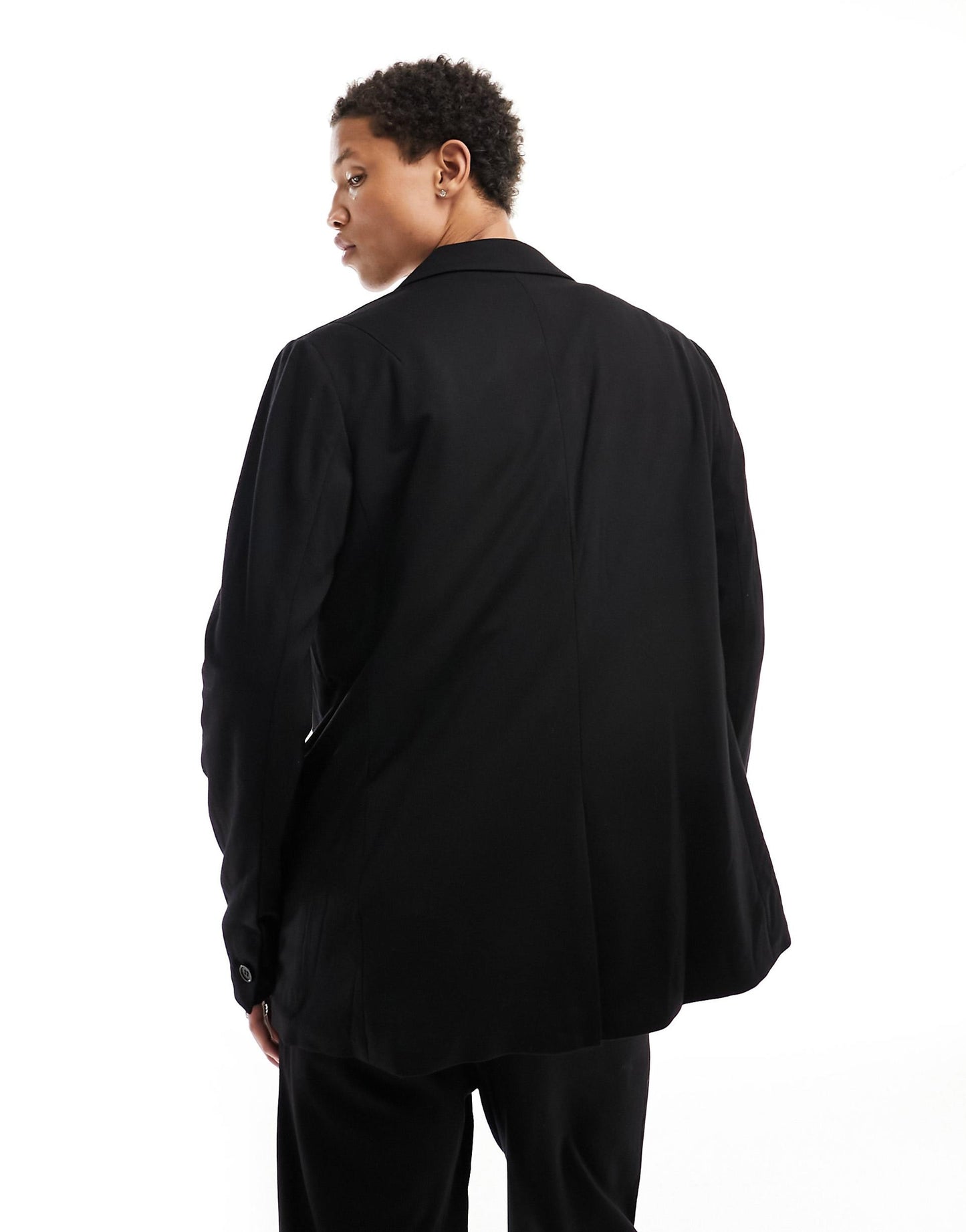 Helm Structured Jersey Suit Blazer