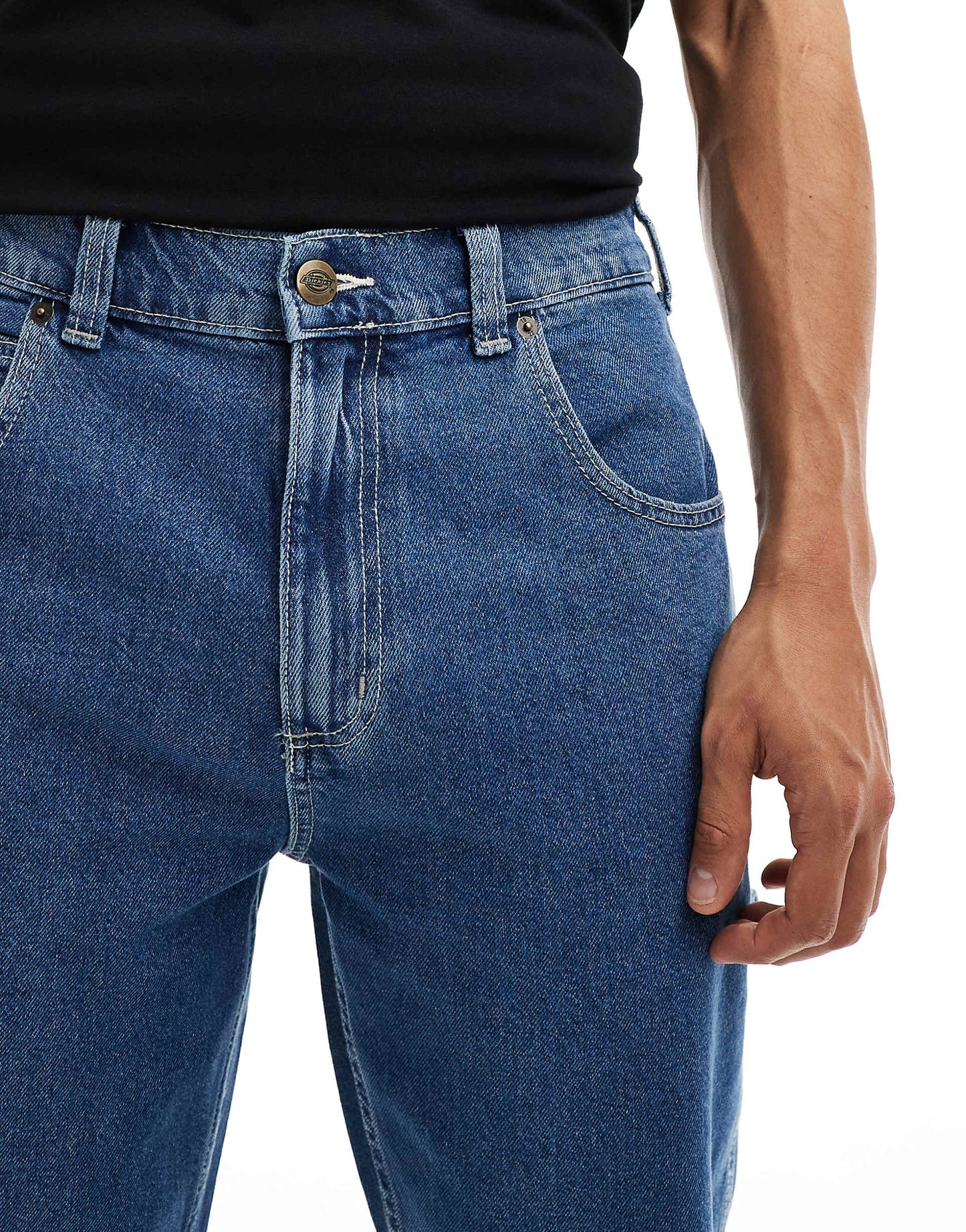 Garyville Relaxed Straight Fit Denim Jeans