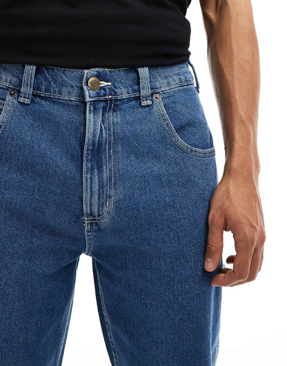 Garyville Relaxed Straight Fit Denim Jeans