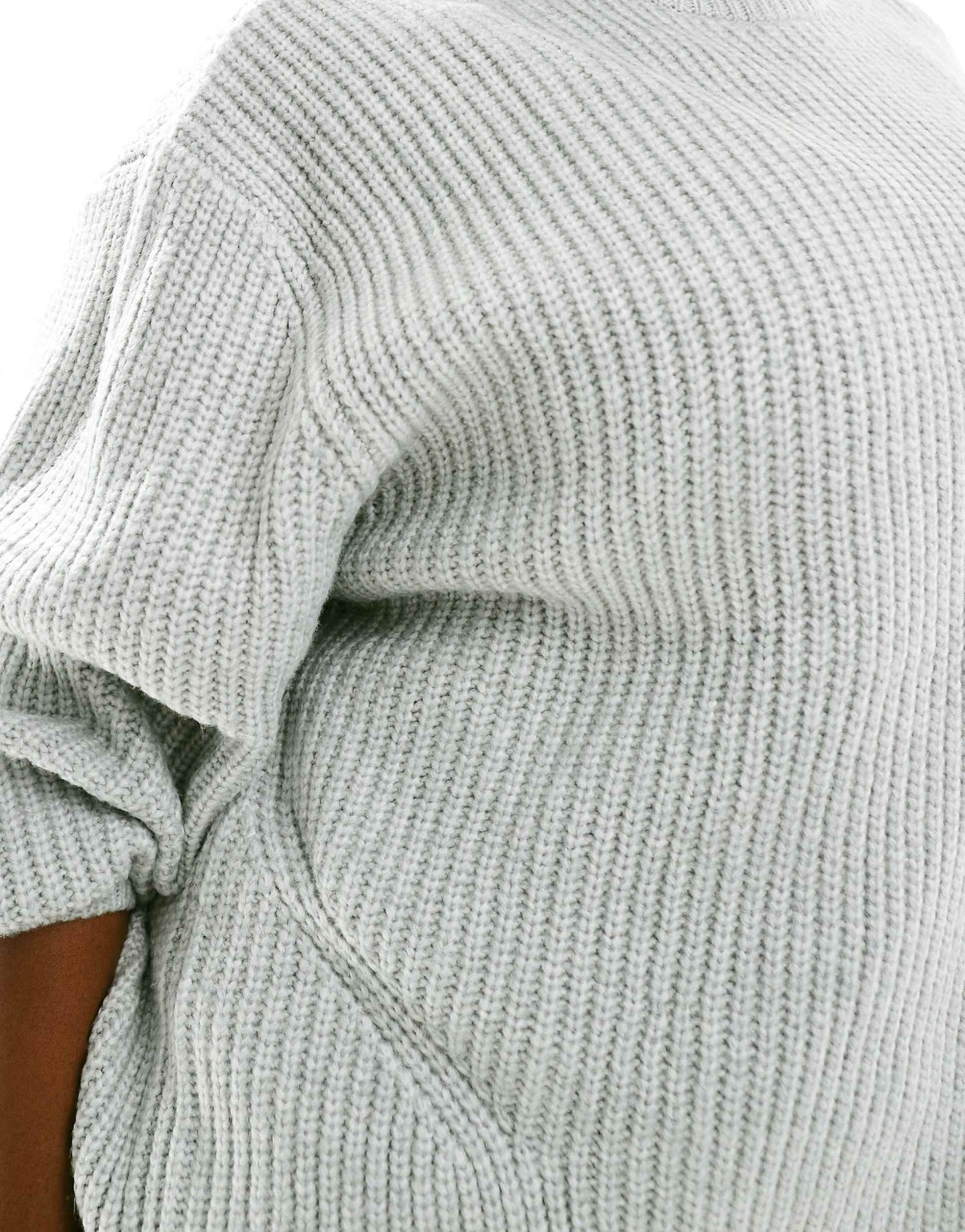 Curve Chunky Crew Neck Rib Jumper