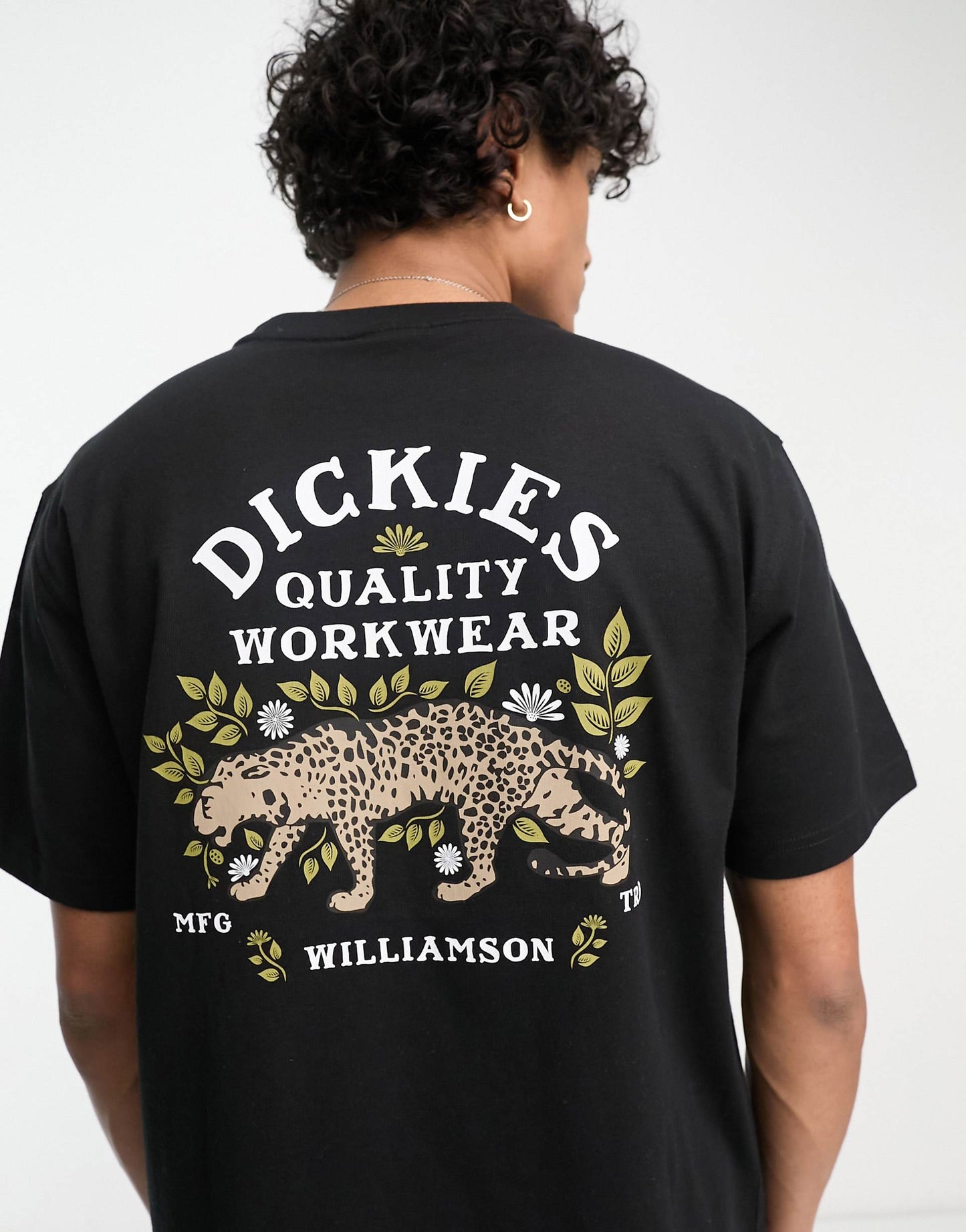 Fort Lewis Tiger Back Print T-Shirt