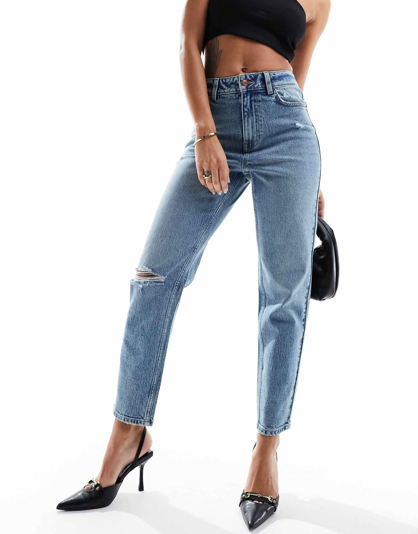 Ripped Mom Jean