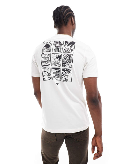 Original 80S Graphic Beach Tee