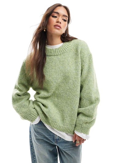 Oversized Crew Neck Jumper