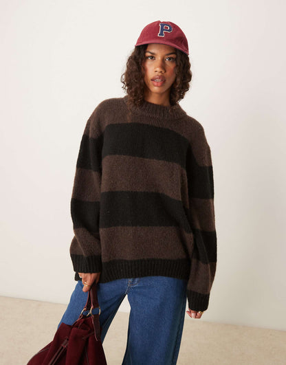 Oversized Crew Neck Jumper