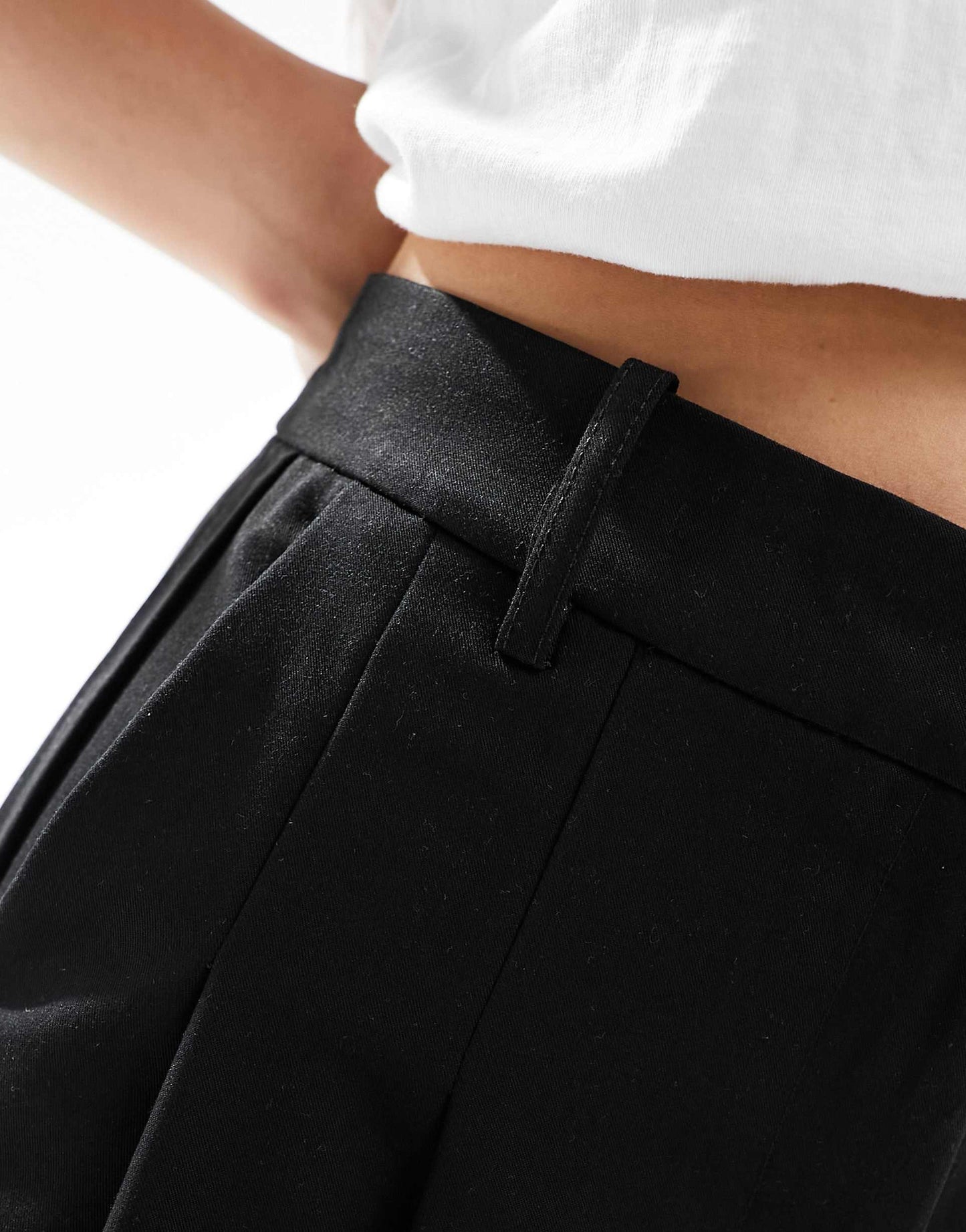 Aware Tailored High Waisted Tapered Trousers