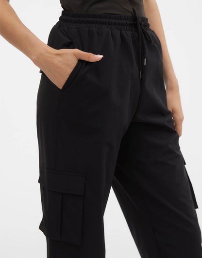 Cuffed Cargo Trousers