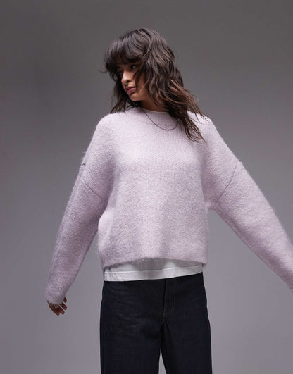 Knitted Fluffy Relaxed Ultimate Jumper