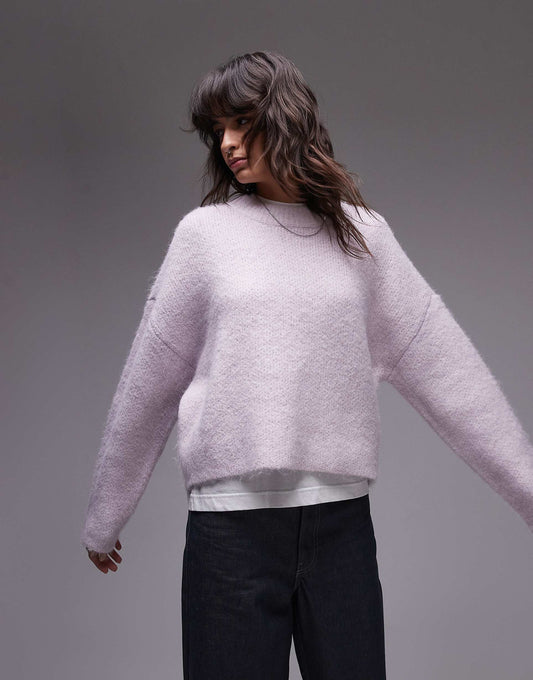 Knitted Fluffy Relaxed Ultimate Jumper
