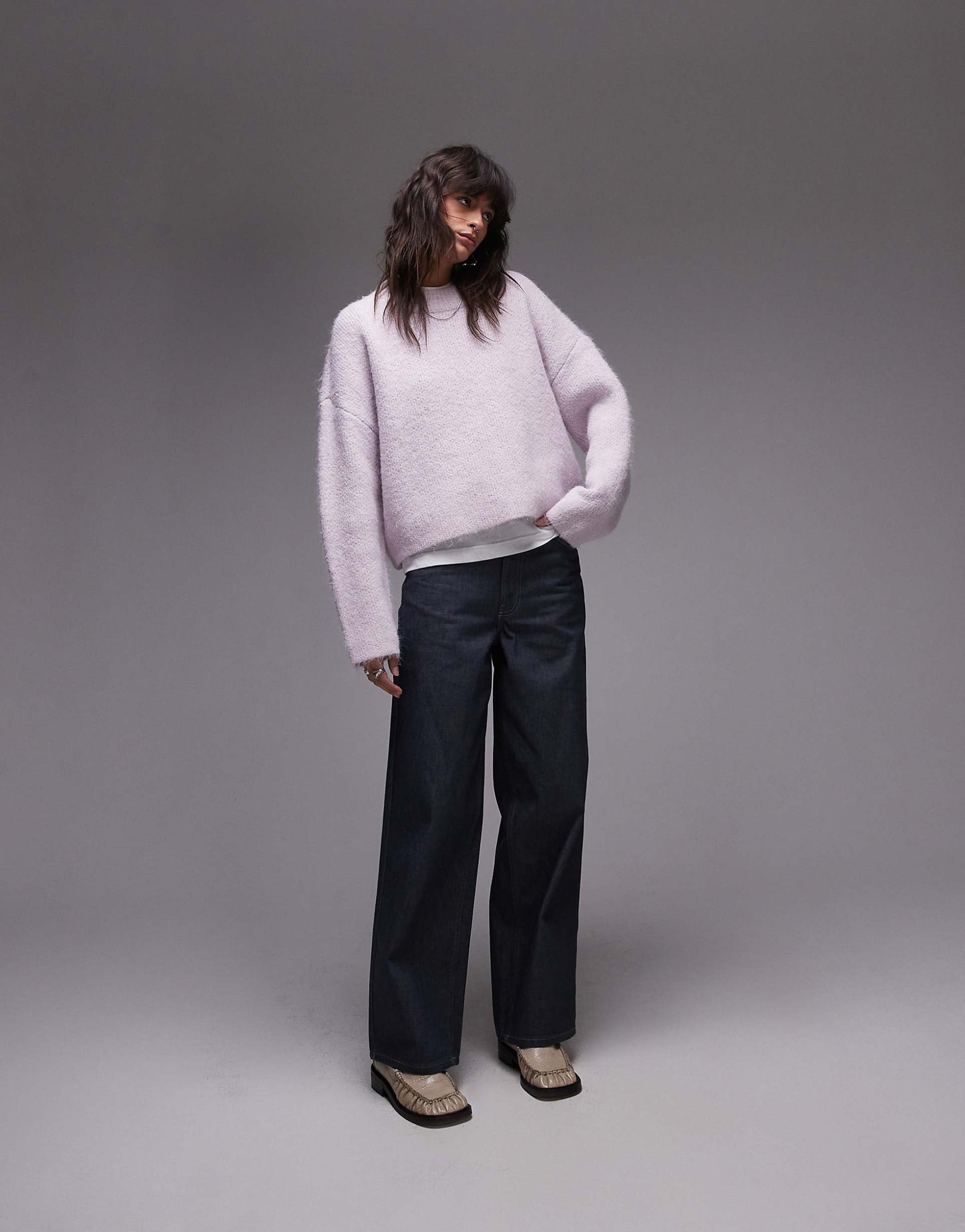 Knitted Fluffy Relaxed Ultimate Jumper
