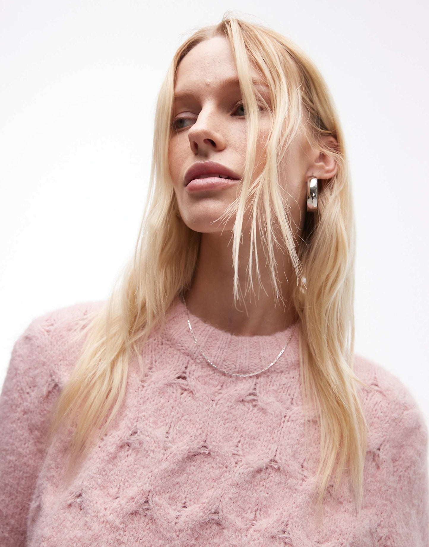 Knitted Cable Stitch Jumper