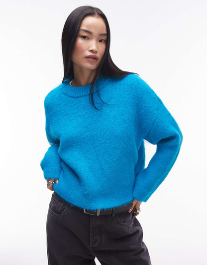 Knitted Fluffy Relaxed Ultimate Jumper