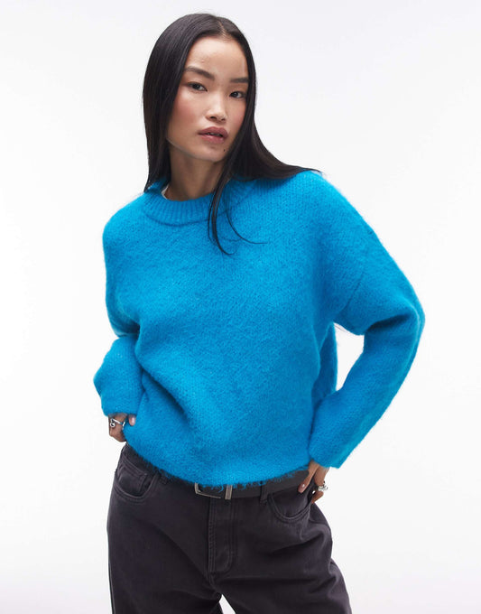 Knitted Fluffy Relaxed Ultimate Jumper