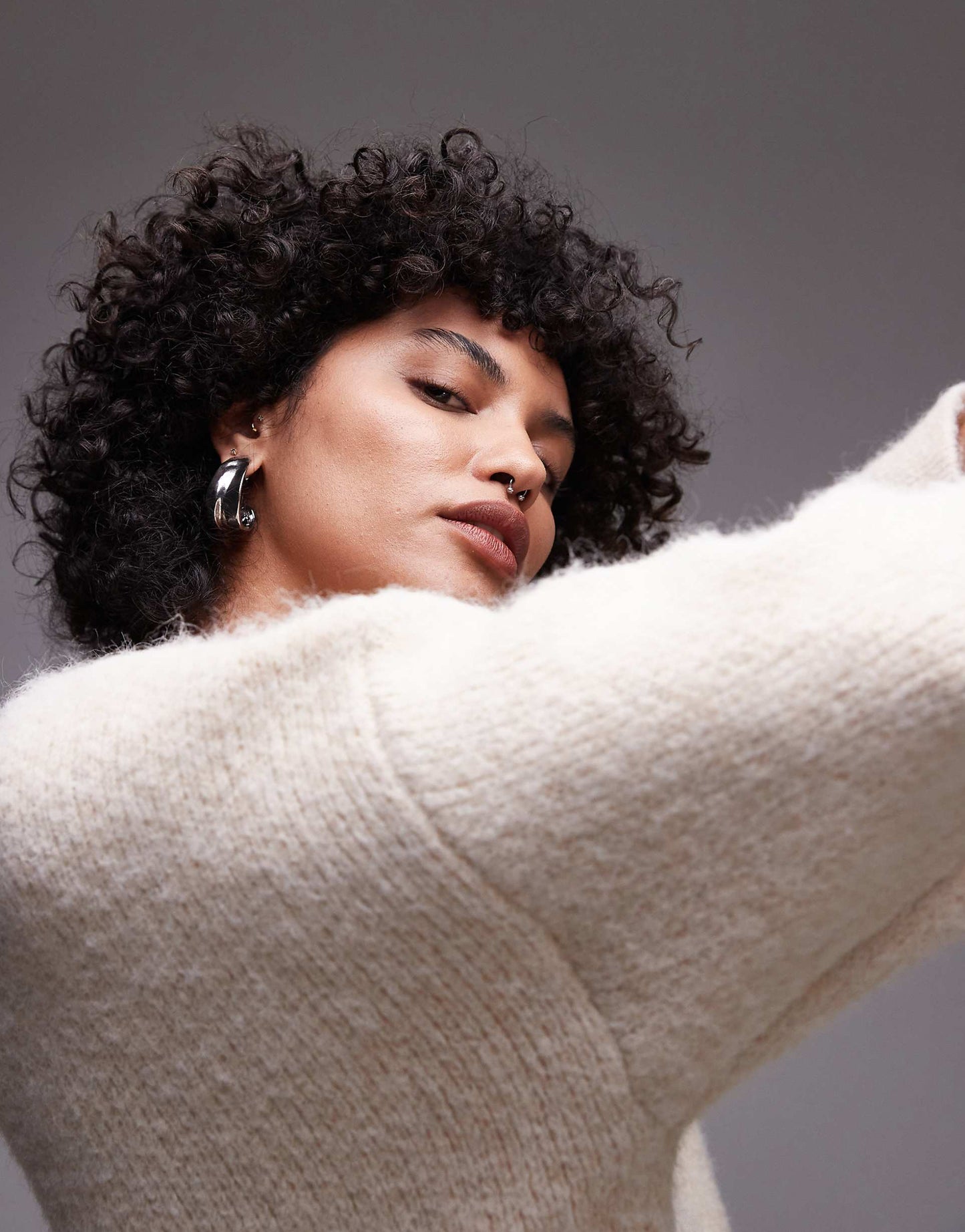 Knitted Fluffy Relaxed Ultimate Jumper