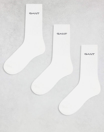 3 Pack Sport Socks With Logo