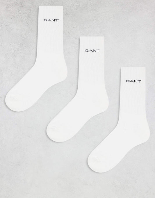 3 Pack Sport Socks With Logo