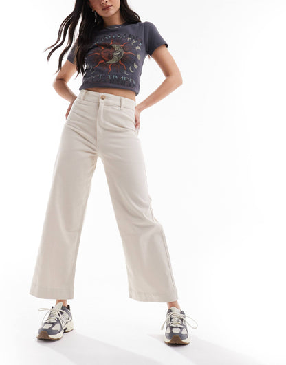 High Waist Ankle Length Trousers