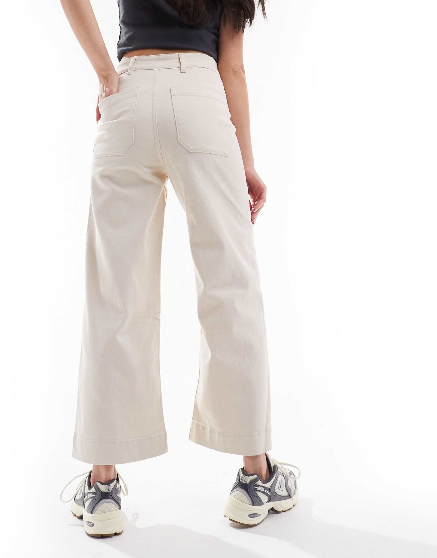 High Waist Ankle Length Trousers