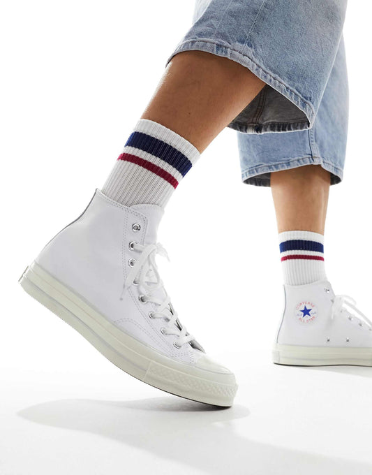 Chuck 70 Hi Leather Trainers