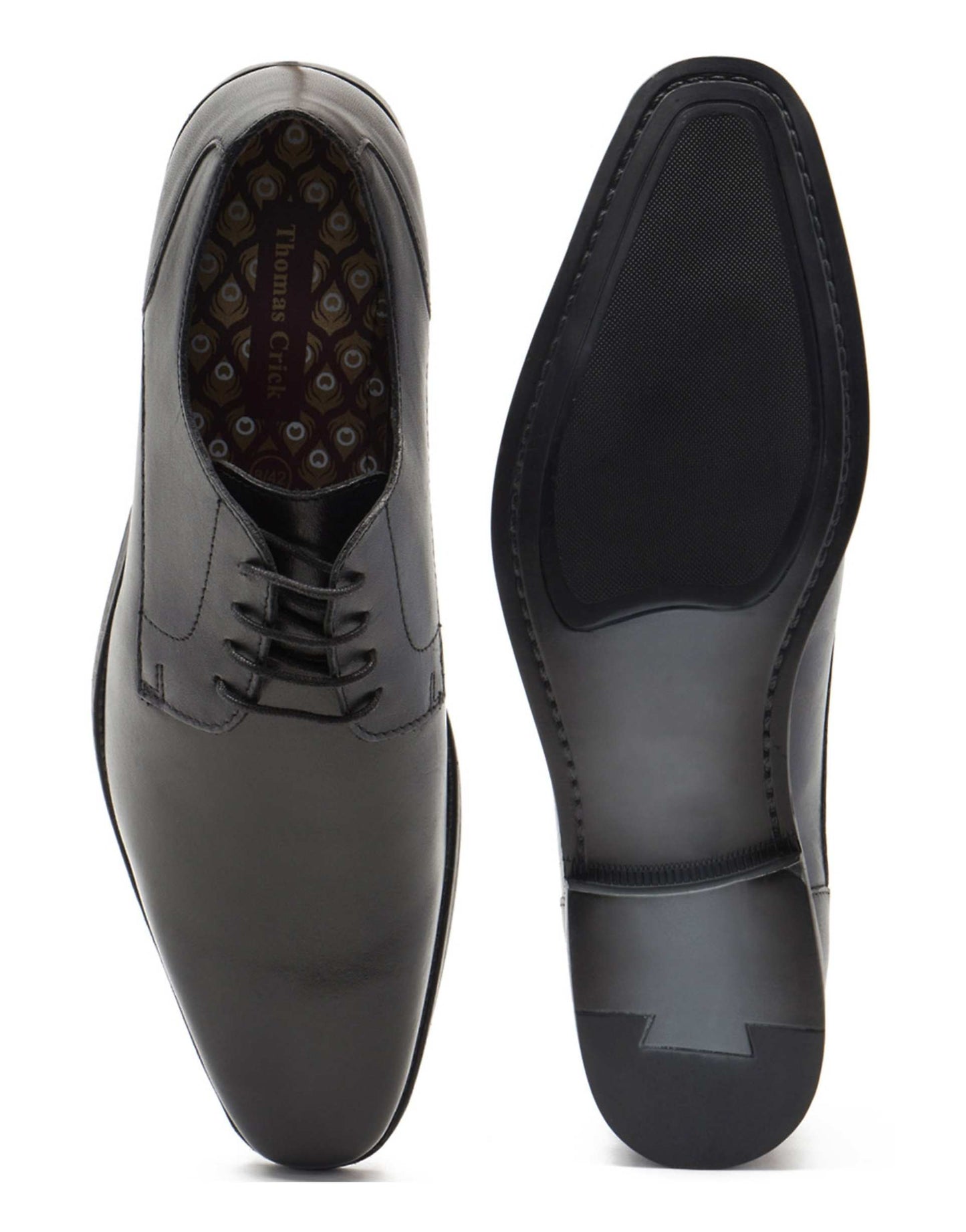 Falcon Derby Formal Leather Lace-Up Shoes