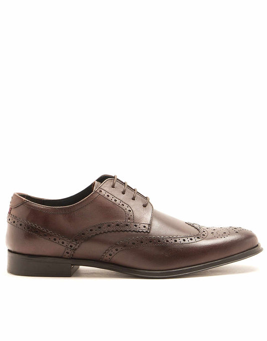Banks Brogue Derby Formal Leather Shoes