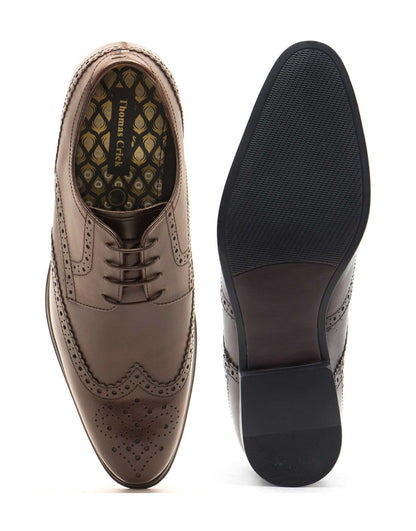 Banks Brogue Derby Formal Leather Shoes