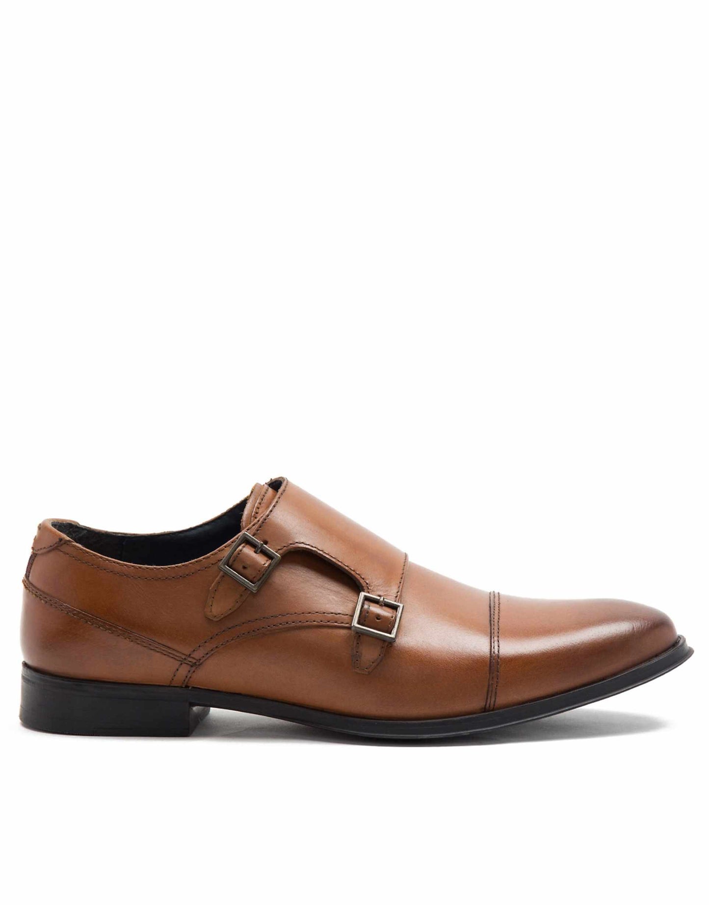 Boycie Double Monk Strap Formal Leather Shoes