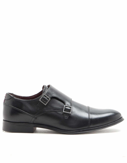 Boycie Double Monk Strap Formal Leather Shoes