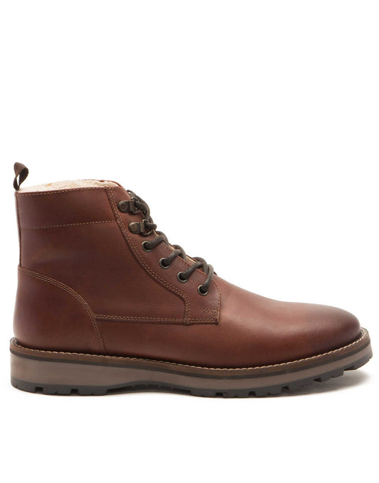 Devita Hiker Style Casual Leather Boots