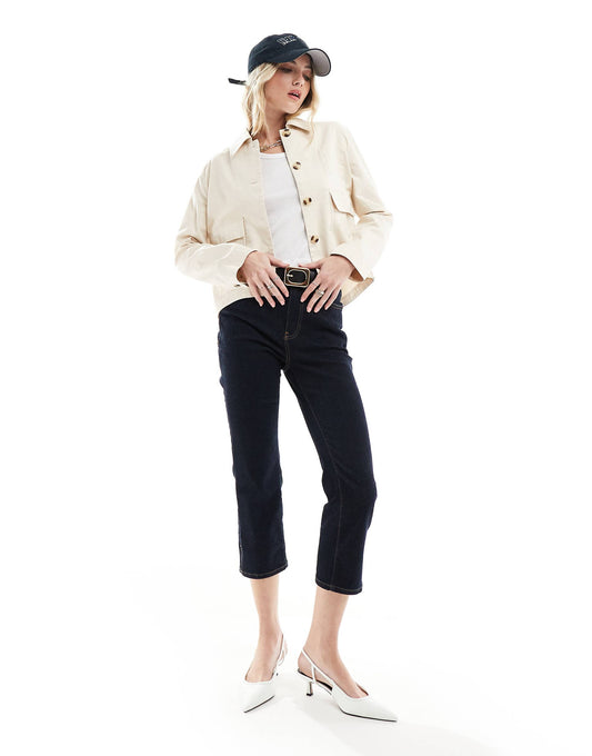 Marie Casual Collared Jacket